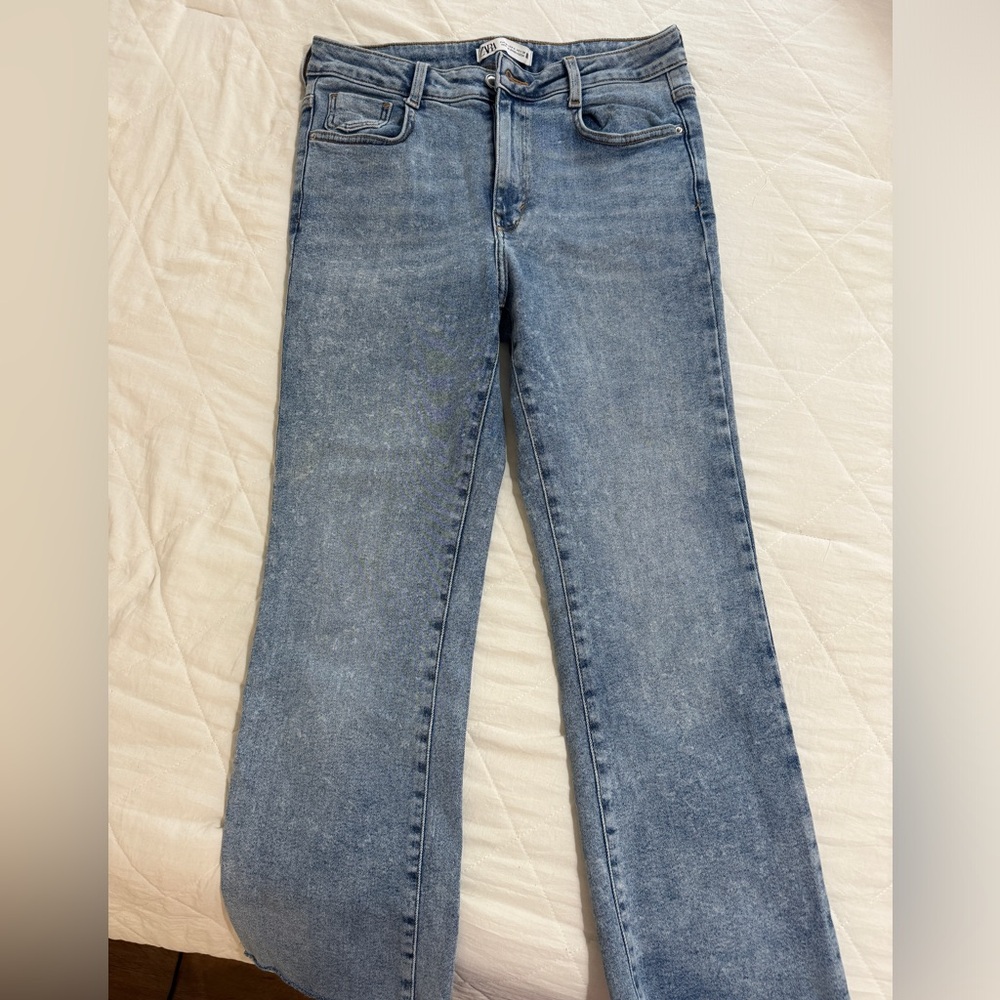 Zara Light Blue Denim Jeans